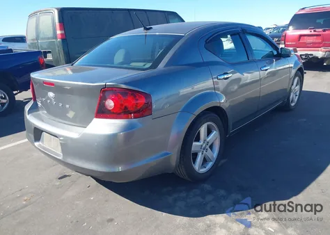 2013 Dodge Avenger Se from USA, damaged, VIN 1C3CDZAB3DN664781